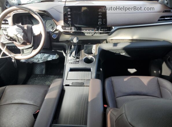 5TDESKFC2PS092166 2023 TOYOTA LIMITED Gray Առջևի վահանակի տեսք