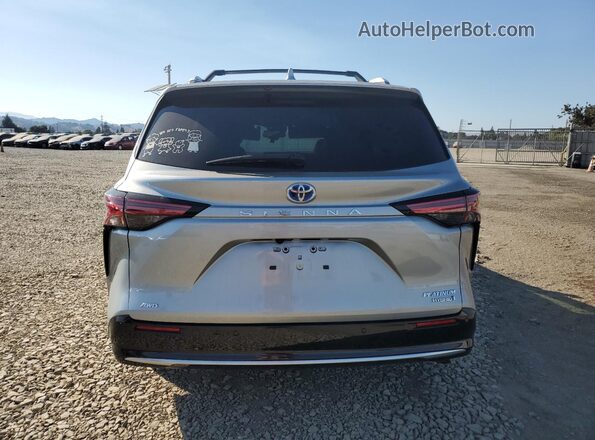 5TDESKFC3NS060811 2022 TOYOTA LIMITED Silver Rear view