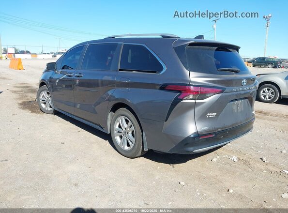 5TDESKFC5PS092842 2023 TOYOTA SIENNA Gray Tył lewy