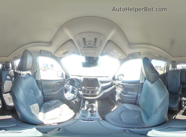 5TDFZRAHXMS073470 2021 TOYOTA HIGHLANDER Blue Սալոնի 360 աստիճան տեսք