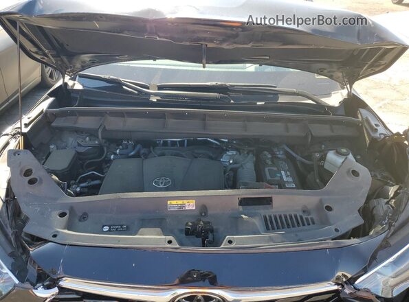 5TDFZRBH0NS252908 2022 TOYOTA HIGHLANDER Black 