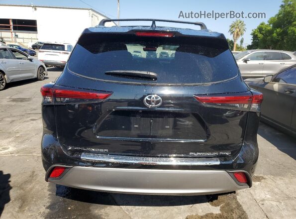 5TDFZRBH0NS252908 2022 TOYOTA HIGHLANDER Black 