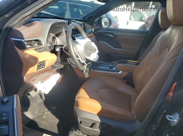 5TDFZRBH0NS252908 2022 TOYOTA HIGHLANDER Black 