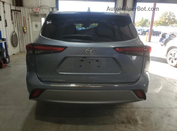 5TDFZRBH2LS019853 2020 TOYOTA HIGHLANDER Серебряный 
