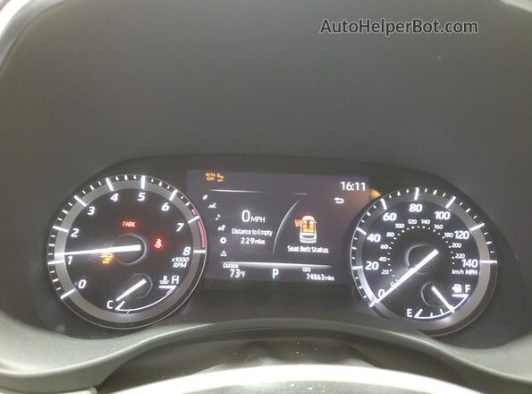 5TDFZRBH2LS019853 2020 TOYOTA HIGHLANDER Серебряный 