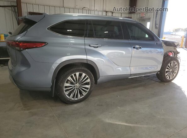 5TDFZRBH2LS019853 2020 TOYOTA HIGHLANDER Серебряный 