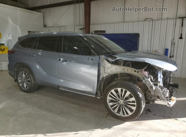 5TDFZRBH2LS019853 2020 TOYOTA HIGHLANDER Серебряный 