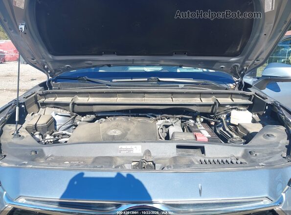 5TDFZRBH2LS036099 2020 TOYOTA HIGHLANDER Gray Vista trasera