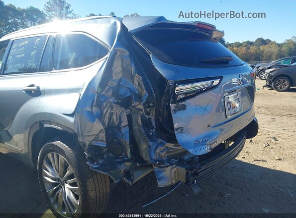 5TDFZRBH2LS036099 2020 TOYOTA HIGHLANDER Gray Vista frontal