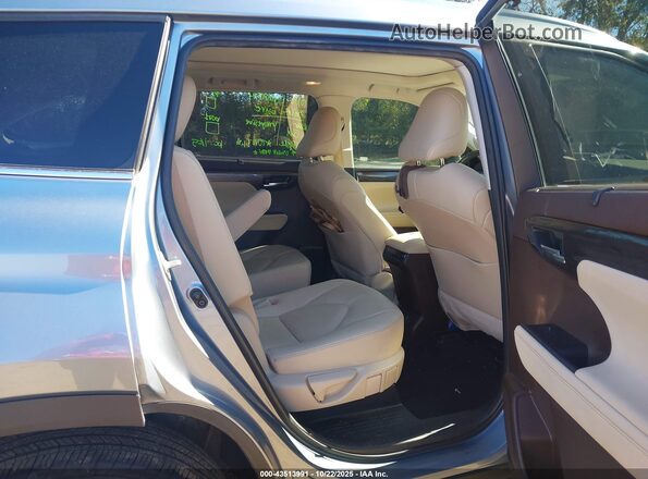 5TDFZRBH2LS036099 2020 TOYOTA HIGHLANDER Gray Vista de la etiqueta del VIN