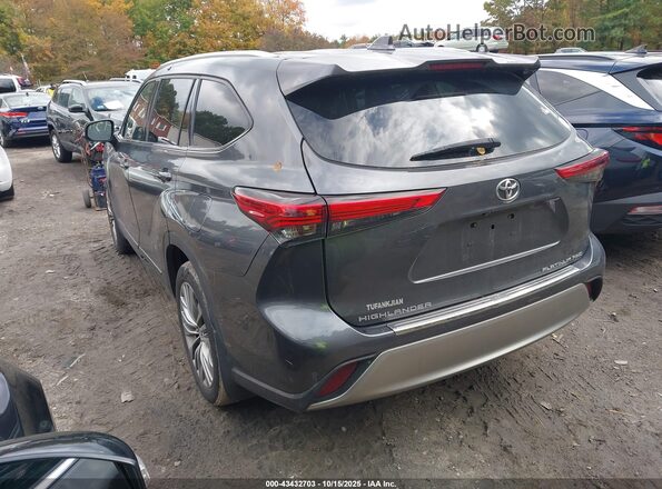 5TDFZRBH6LS025137 2020 TOYOTA HIGHLANDER Gray უკანა მარცხენა