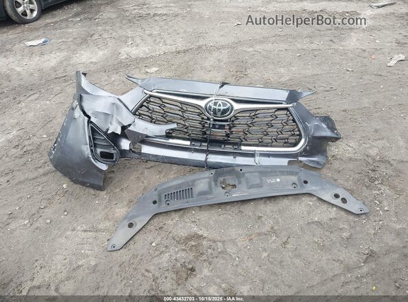 5TDFZRBH6LS025137 2020 TOYOTA HIGHLANDER Gray ხელსაწყოთა პანელის ხედი
