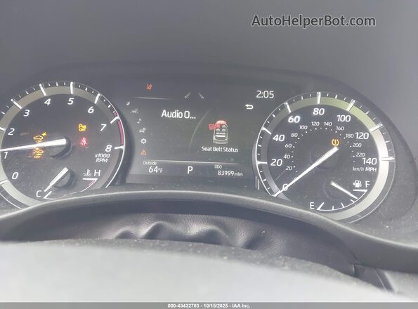 5TDFZRBH6LS025137 2020 TOYOTA HIGHLANDER Gray უკანა სავარძლების ხედი