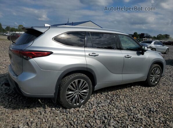 5TDFZRBH6LS041547 2020 TOYOTA HIGHLANDER Silver Rear right