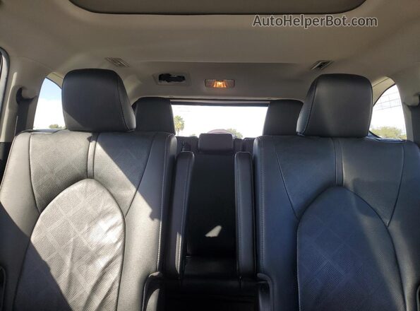 5TDFZRBH7LS046045 2020 TOYOTA HIGHLANDER Gray Vista de los asientos traseros