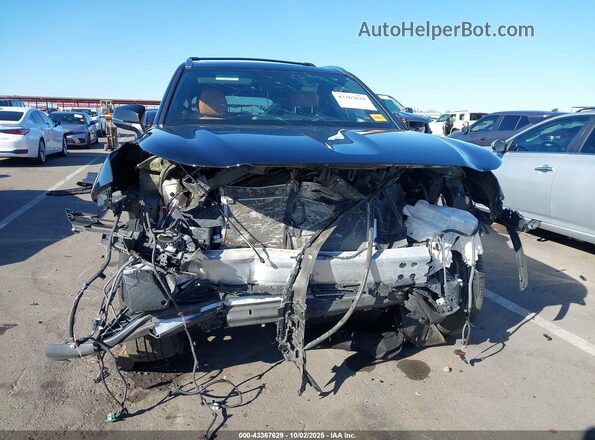 5TDFZRBH7MS134269 2021 TOYOTA HIGHLANDER Black Вид щитка приладів