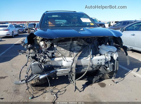 5TDFZRBH7MS134269 2021 TOYOTA HIGHLANDER Black Вид спереду