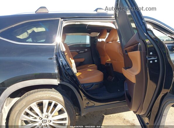 5TDFZRBH7MS134269 2021 TOYOTA HIGHLANDER Black Вид наклейки з VIN-кодом