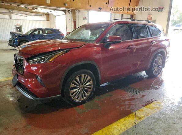 5TDFZRBH8LS029044 2020 TOYOTA HIGHLANDER Красный 