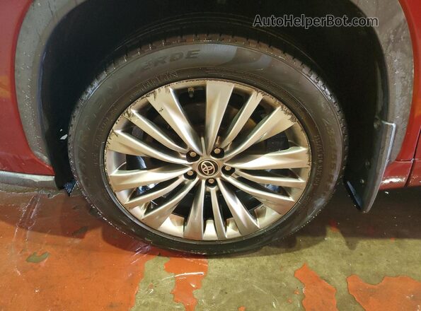 5TDFZRBH8LS029044 2020 TOYOTA HIGHLANDER Красный 