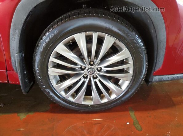 5TDFZRBH8LS029044 2020 TOYOTA HIGHLANDER Красный 