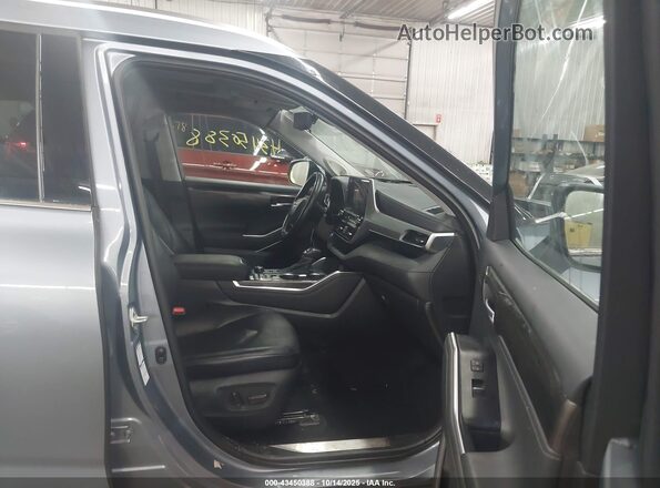 5TDFZRBH8MS143904 2021 TOYOTA HIGHLANDER Light Blue Սալոնի դիմացի տեսք