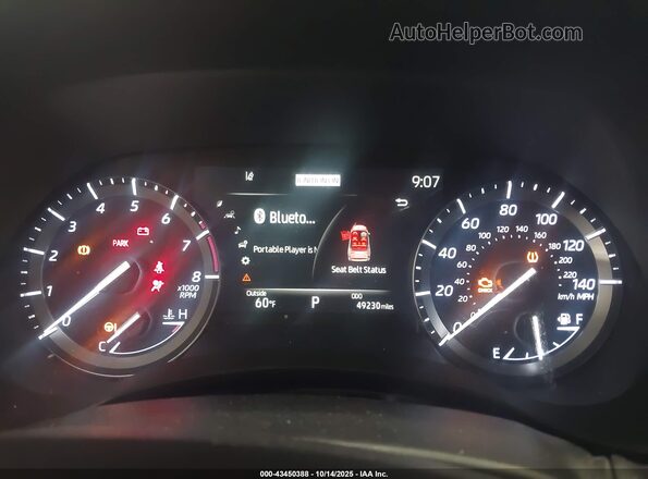 5TDFZRBH8MS143904 2021 TOYOTA HIGHLANDER Light Blue Հետևի նստատեղերի տեսք