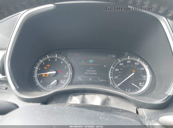 5TDGZRAH8LS500261 2020 TOYOTA LE White Widok tylnych siedzeń