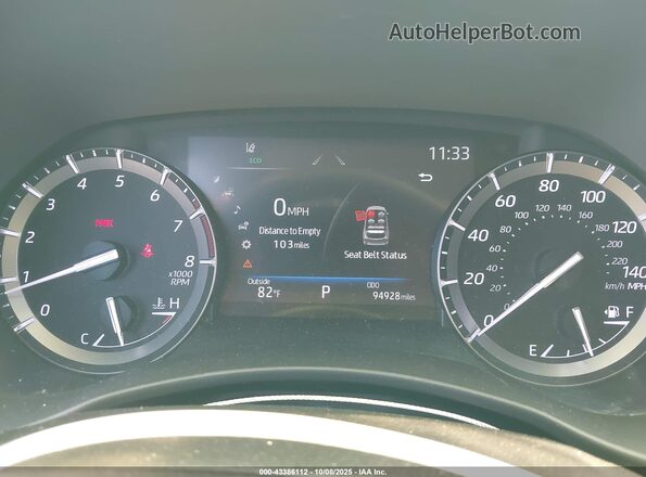 5TDGZRAH8LS501345 2020 TOYOTA LE White Вид задніх сидінь