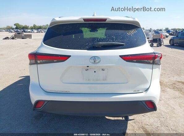 5TDGZRAH8LS501345 2020 TOYOTA LE White 