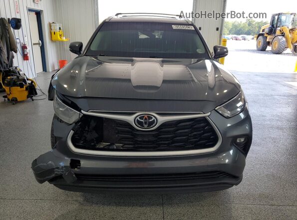 5TDGZRBH3NS205652 2022 TOYOTA LE Gray Вид спереду