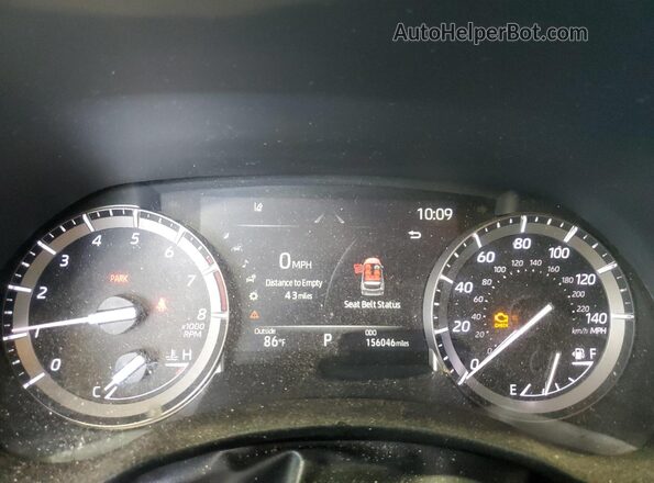 5TDGZRBH3NS205652 2022 TOYOTA LE Gray Вид щитка приладів