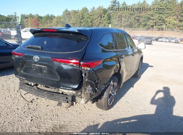 5TDGZRBH5LS036604 2020 TOYOTA LE Black Задня права чверть