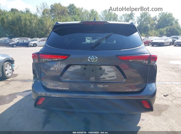 5TDGZRBH6LS011386 2020 TOYOTA LE Gray 