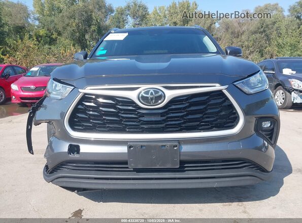 5TDGZRBH6LS011386 2020 TOYOTA LE Gray 