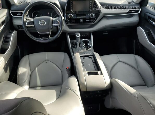 5TDHZRBH2LS022485 2020 TOYOTA LE Blue წინა პანელის ხედი