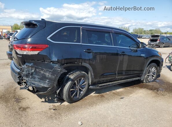 5TDJGRFH1JS043990 2018 TOYOTA HIGHLANDER HYBRID Черный 