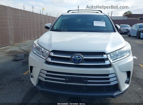 5TDJGRFH8JS042397 2018 TOYOTA LE White წინა პანელის ხედი