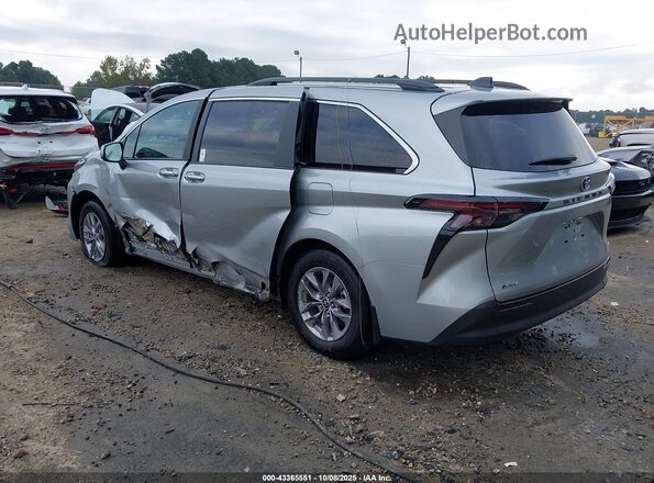 5TDJRKEC9SS255609 2025 TOYOTA LE Silver Tył lewy