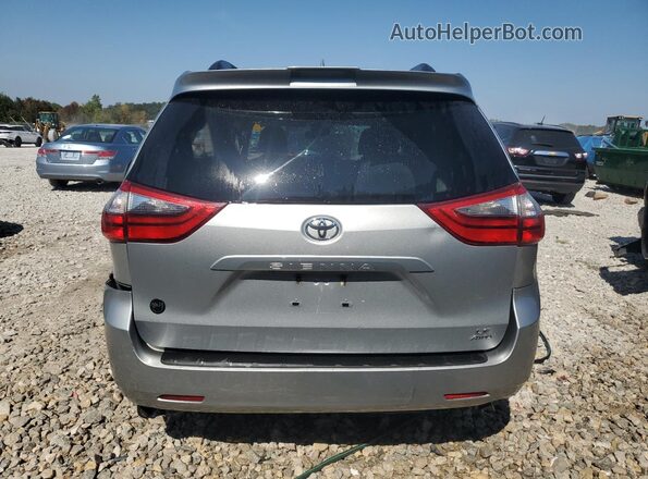 5TDJZ3DC8LS230502 2020 TOYOTA LE Silver Vista trasera