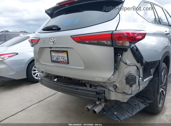 5TDJZRAH1MS033062 2021 TOYOTA HIGHLANDER Silver 