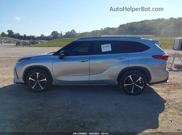 5TDJZRBH3MS160846 2021 TOYOTA HIGHLANDER Silver 360 interior view