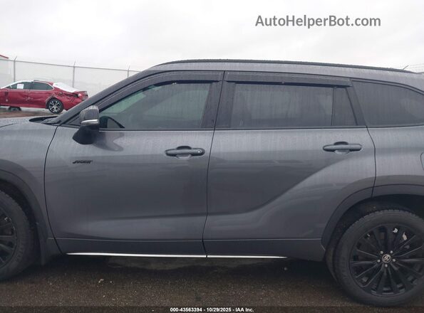 5TDJZRBH7MS127123 2021 TOYOTA HIGHLANDER Gray 