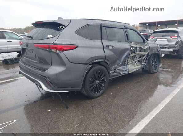 5TDJZRBH7MS127123 2021 TOYOTA HIGHLANDER Gray 