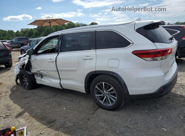 5TDJZRFH3JS879942 2018 TOYOTA HIGHLANDER White 