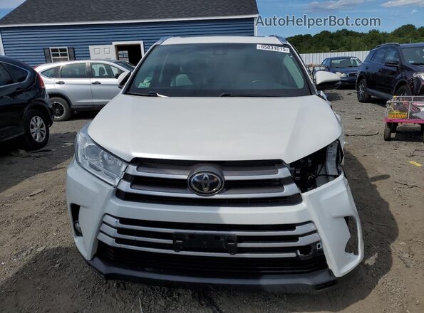 5TDJZRFH3JS879942 2018 TOYOTA HIGHLANDER White 