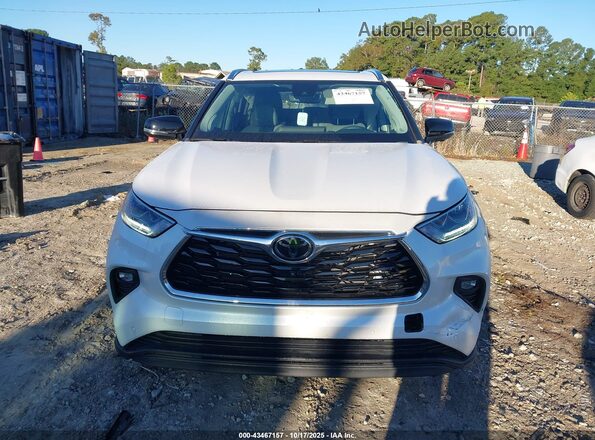 5TDKDRAH5PS042533 2023 TOYOTA LIMITED White Widok zestawu wskaźników