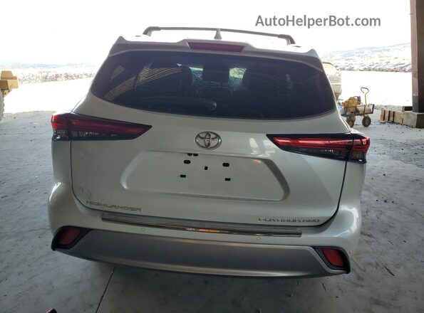 5TDKDRBH5PS509450 2023 TOYOTA HIGHLANDER White Rear view
