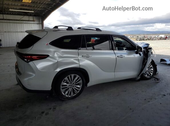 5TDKDRBH5PS509450 2023 TOYOTA HIGHLANDER White Rear right