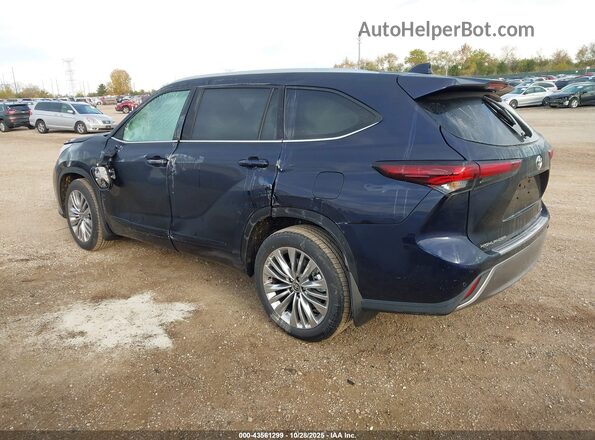 5TDKDRBH6TS595247 2026 TOYOTA HIGHLANDER Blue Trasero izquierdo